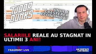 Soc Salariile REALE ale romanilor au stagnat in ultimii 3 ani Unde e cresterea economica [upl. by Grenville536]