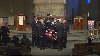 Montgomery Co firefighter honored at funeral after 16 years of service [upl. by Wat]