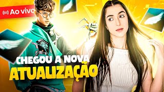 CONFERINDO A NOVA ATUALIZAÇÃO 🔥❤️ ADEUS SÔNIA 😱❤️ LIVE FREE FIRE AO VIVO 🔥❤️ [upl. by Noram102]