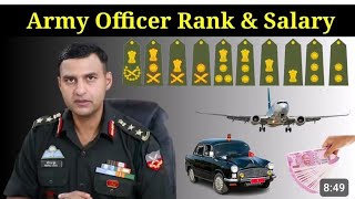 Real Salary of an Indian Army Officer  Army  Officer Rank and Salary  Army Officer In H [upl. by Olsen]