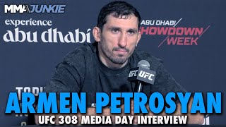 Armen Petrosyan Recounts Training History With Shara Magomedov Predicts Fiery Fight  UFC 308 [upl. by Natsirhc]