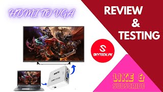 Transform your Visual Experience with the Best HDMI to VGA Converter with audio  A Game Changer [upl. by Keene258]