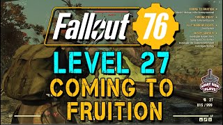 Fallout 76  Level 27 Character  Reassembly Required  Part 2  Coming to Fruition  Part 1 [upl. by Ellenrahc]