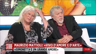 Maurizio Mattioli dopo il dolore ho ritrovato lamore  Storie Italiane 23122022 [upl. by Jaymee]