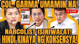 COL ROYINA GARMA UMAMIN NA HINDI NA KINAYA NG KONSENSYA UGNAYAN KAY DIGONG NILINAW [upl. by Lenni]