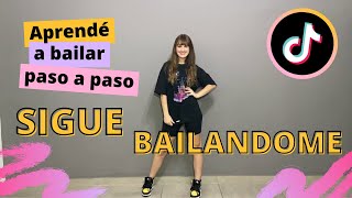 TUTORIAL TIK TOK DANCE  SIGUE BAILANDOME [upl. by Tod]