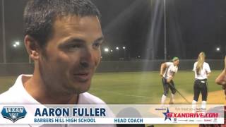 Post Game Interview with Aaron Fuller Barbers Hill Softball Head Coach 3222016 [upl. by Fazeli]