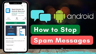 2 Simple Methods to Block Spam Text Messages on Android [upl. by Spark245]