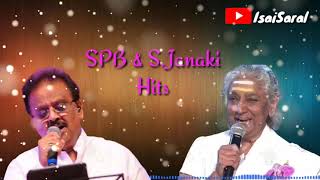 SPB S JANAKI HITS Collection  Mit Night SongsTamil Stage Songs  IsaiSaral [upl. by Claretta]