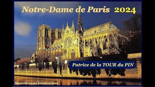 NOTRE DAME de PARIS  Patrice de la TOUR du PIN 19111979  Poème français lu [upl. by Riocard286]