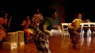 Sankofa Drum and Dance Company Performing Soko [upl. by Eillit]