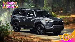 Top 10 Best Midsize Luxury SUVs Ranked By Reliability in America [upl. by Haimaj275]