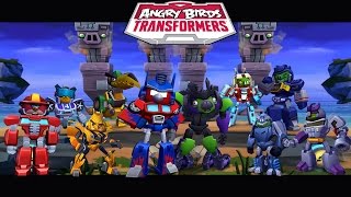 Angry Birds Transformers  All Transformers Unlocked Gameplay Walkthrough 26 [upl. by Atteuqahc]