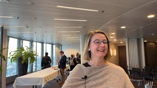 Interview with Maria Jaspers DG Comp  180124 5th Cartels Workshop [upl. by Rusell]