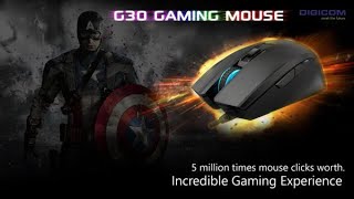 MY NEW GAMING MOUSE  G30 DIGICOM GAMING MOUSE UNBLOXING  Cinematic Shorts [upl. by Nnylatsyrk18]