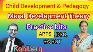 Kohlberg Moral Development Theory Important bitsAPTS DSC psychologyChild Pedagogy amp Development [upl. by Naimed]