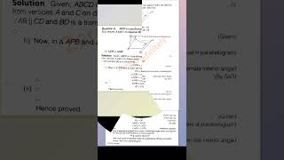 9th class Maths Quadrilateral Full SolutionZerotoinfinitelymathsquadrilateralShortssolution [upl. by Magdau]