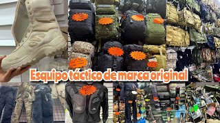 😱 NUEVA PLAZA CHINA 😱 Articulos de quotEQUIPO TÁCTICOquot Mochilas PecherasBotiquines Lámparas [upl. by Adnarem]