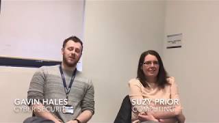 Gavin Hales and Suzy Prior  Computing at Abertay [upl. by Lupe]