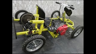 go kart from bicycle casero 6 speeds [upl. by Spohr]