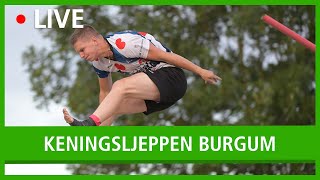 LIVE Fierljeppen Keningsljeppen Burgum [upl. by Eartnoed]