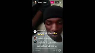 Wooski Fight with opps on live Rip TW TB TRoy slayer [upl. by Rimaj]