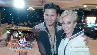 Melbin De La Cruz and Leslie McLeod at South Open Dancesport Championships 2021 [upl. by Oker]