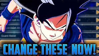 Change This IMMEDIATELY As You Start Up Dragon Ball Sparking Zero [upl. by Justen921]