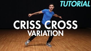 How to do the Criss Cross Hip Hop Dance Moves Tutorial  MihranTV [upl. by Hephzipah373]