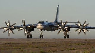 Tu 95s of Russian Air Force and Tu 142 of Indian Navy [upl. by Aihsa]