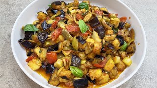 CAPONATA DI MELANZANE SICILIANA [upl. by Henleigh819]