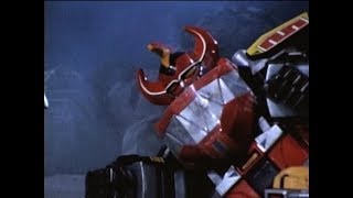 Megazord Fight  Return of an Old Friend Part 2  Mighty Morphin  Power Rangers Official [upl. by Celinda527]