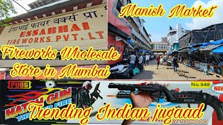 Essabhai Fire Works Pvt Ltd 💥  Manish Market 📱  masjid bandar 🎣  Mumbai 🤑 [upl. by Assirahs]