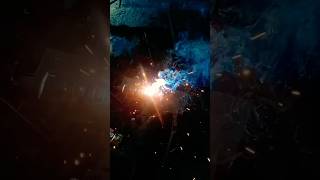 Tempo ka silencer cutting electric holding🧑‍🏭 💯jahangirdentingworksrestorationshortsvideoyoutube [upl. by Streetman]