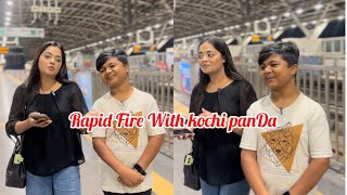 Rapid Fire Shakila Parvin amp Sharif Shakila Parvin Kochi panda new video [upl. by Kramer475]