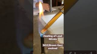 Thermal decomposition class 10Heating of lead NitrateClass 10 Decomposition reactionCBSE NCERT [upl. by Alyaj]