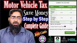 Complete Guide to Paying Car Tax Online in Sindh StepbyStep Motor Vehicle Tax Payment Tutorial [upl. by Dietrich]