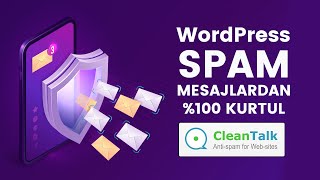 WordPress Spamdan 100 Kurtulma  CleanTalk AntiSpam [upl. by Etnomaj161]