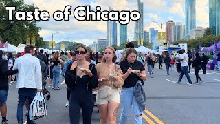 CHICAGO  Taste of Chicago Walkthrough on Friday Day 1  September 6 2024  4k 60fps Video [upl. by Jahncke]