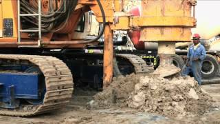 Continuous Flight Auger CFA piling method [upl. by Blunt429]