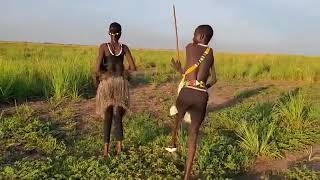 Nuer culture dance Gambella Ethiopia [upl. by Geffner]