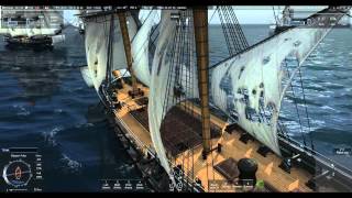 Naval Action Trincomalee at Trafalgar [upl. by Winonah197]