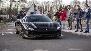 Ferrari 488 Pista  Powerslides amp Accelerations [upl. by Nealy]