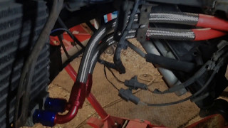 Essex Rotary Quick Vids 7  RX8 Braided Oil Cooler Hose Connection and Routing Guide [upl. by Hagep332]