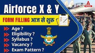 Air force X and Y Group Form Filling 202324  Air force Age Eligibility Syllabus Vacancy 202324 [upl. by Madriene]