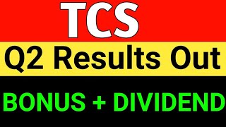 TCS QUARTER 2 RESULTS OUT  TCS SHARE LATEST NEWS  TCS SHARE PRICE TARGETS [upl. by Entroc936]