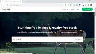 Using Pixabay to find and use images [upl. by Anaihs]