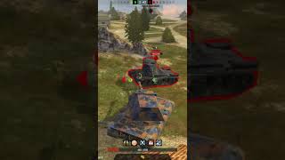 Stressfull situation E100 WoT Blitz Sariel CZSK [upl. by Nylirek]