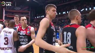 „BetsafeLKL“ rungtynių apžvalga „Lietuvos rytas“ – „Lietkabelis“ 20180120 [upl. by Samella417]