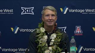 Arizona Football Postgame Press Conference [upl. by Aramac]